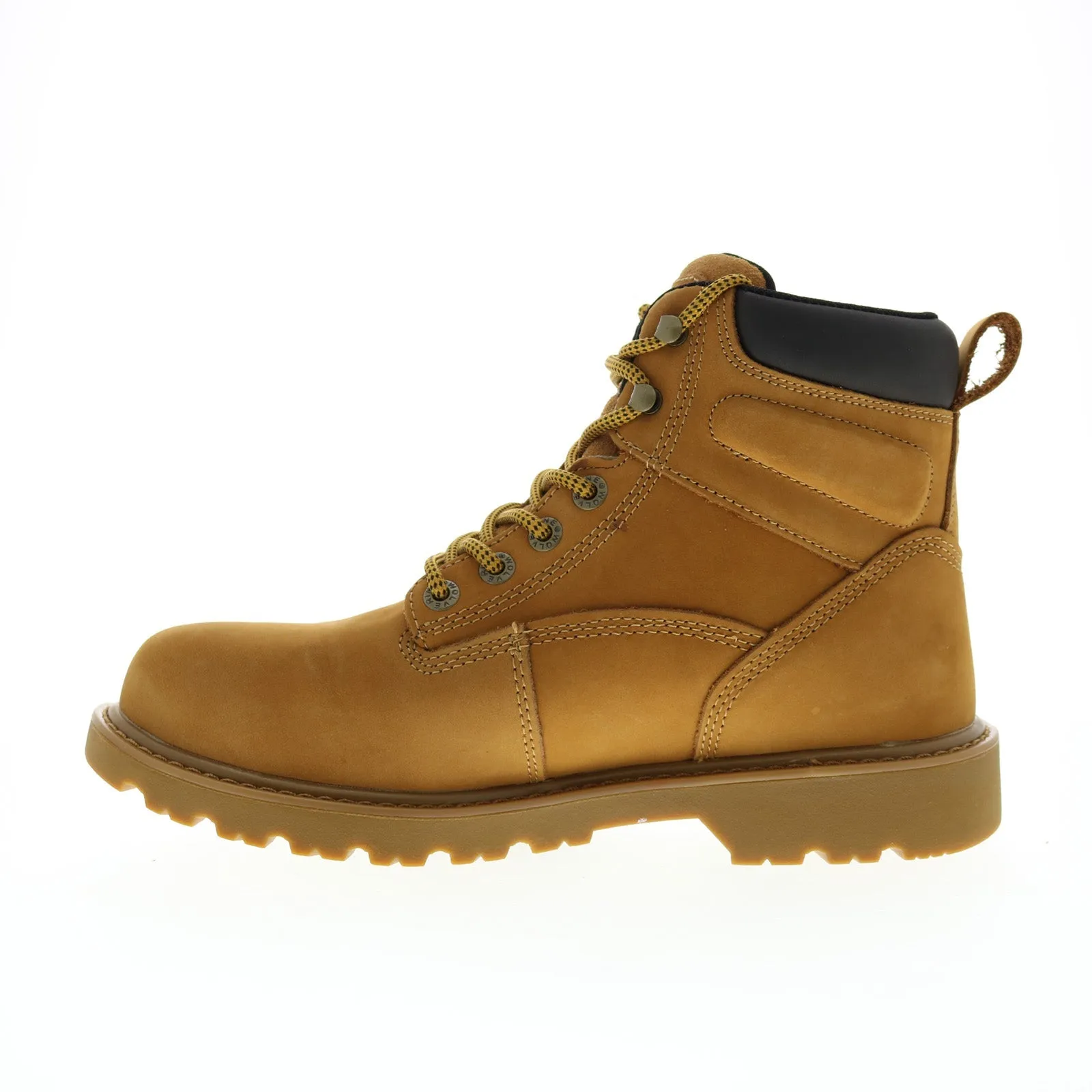 Wolverine Floorhand 6" Waterproof W10642 Mens Brown Nubuck Lace Up Work Boots