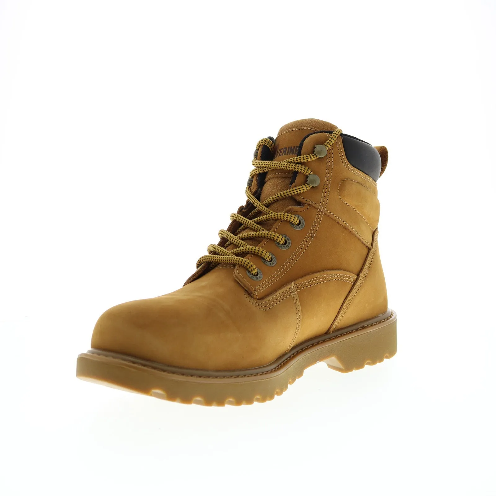 Wolverine Floorhand 6" Waterproof W10642 Mens Brown Nubuck Lace Up Work Boots