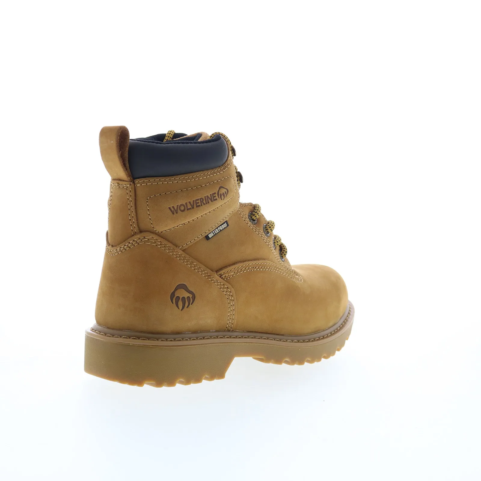 Wolverine Floorhand INS 6" Soft Toe Waterproof Womens Brown Work Boots