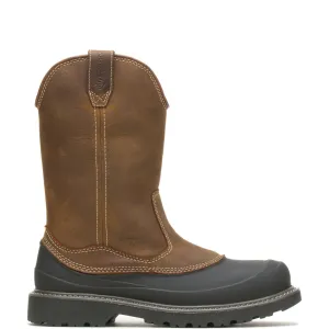 Wolverine Floorhand Swamp Waterproof W220041 Mens Brown Leather Work Boots