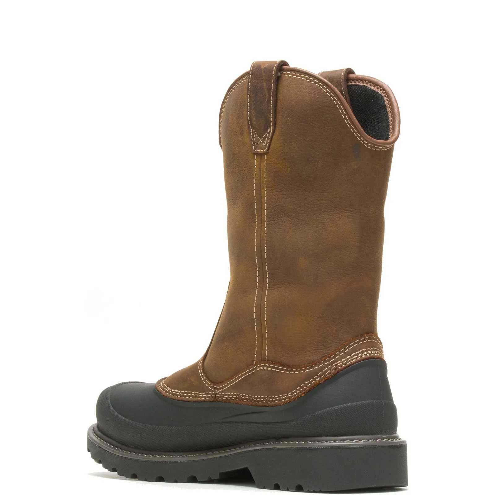 Wolverine Floorhand Swamp Waterproof W220041 Mens Brown Leather Work Boots