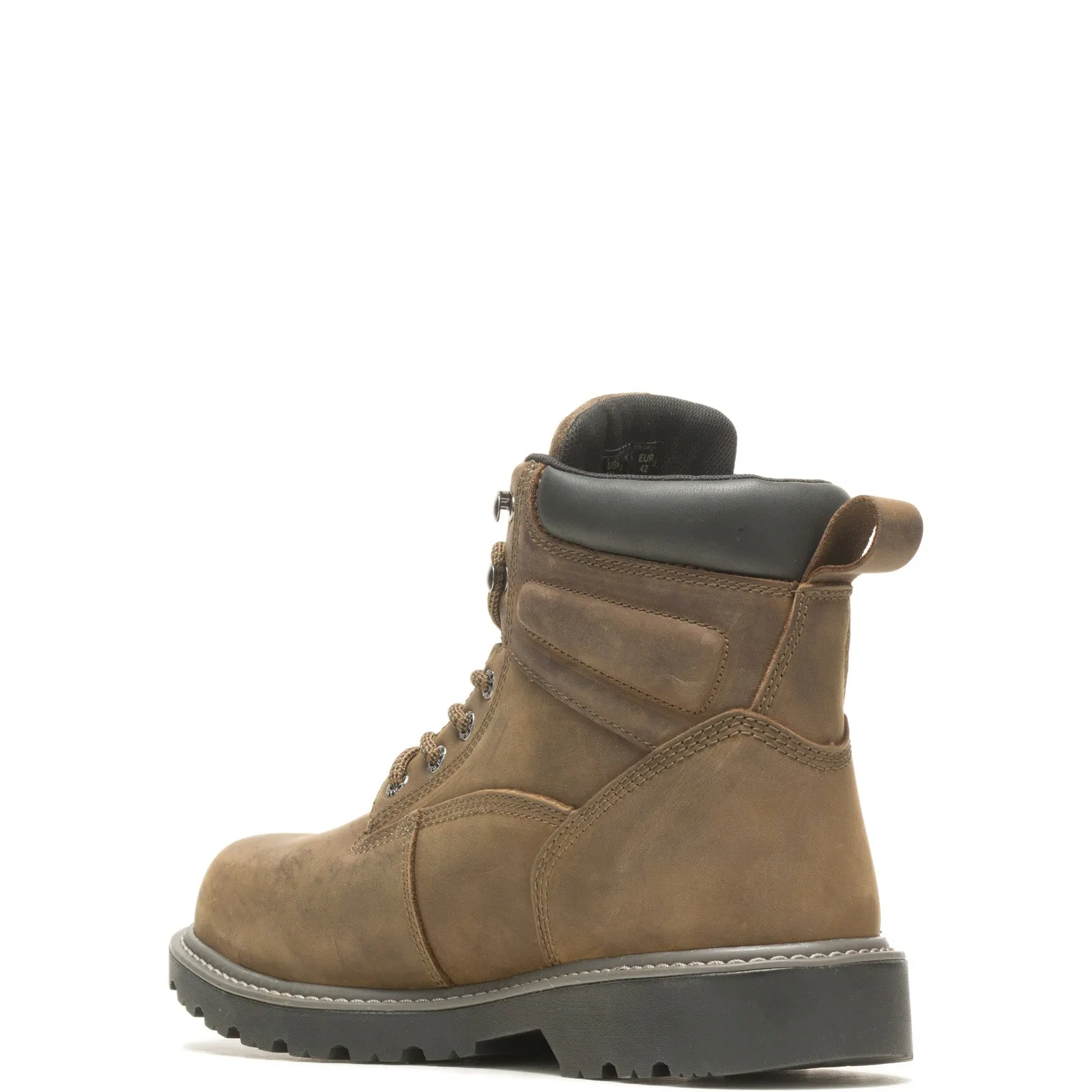 Wolverine Floorhand Waterproof Insulated Steel Toe Mens Brown Wide Work Boots