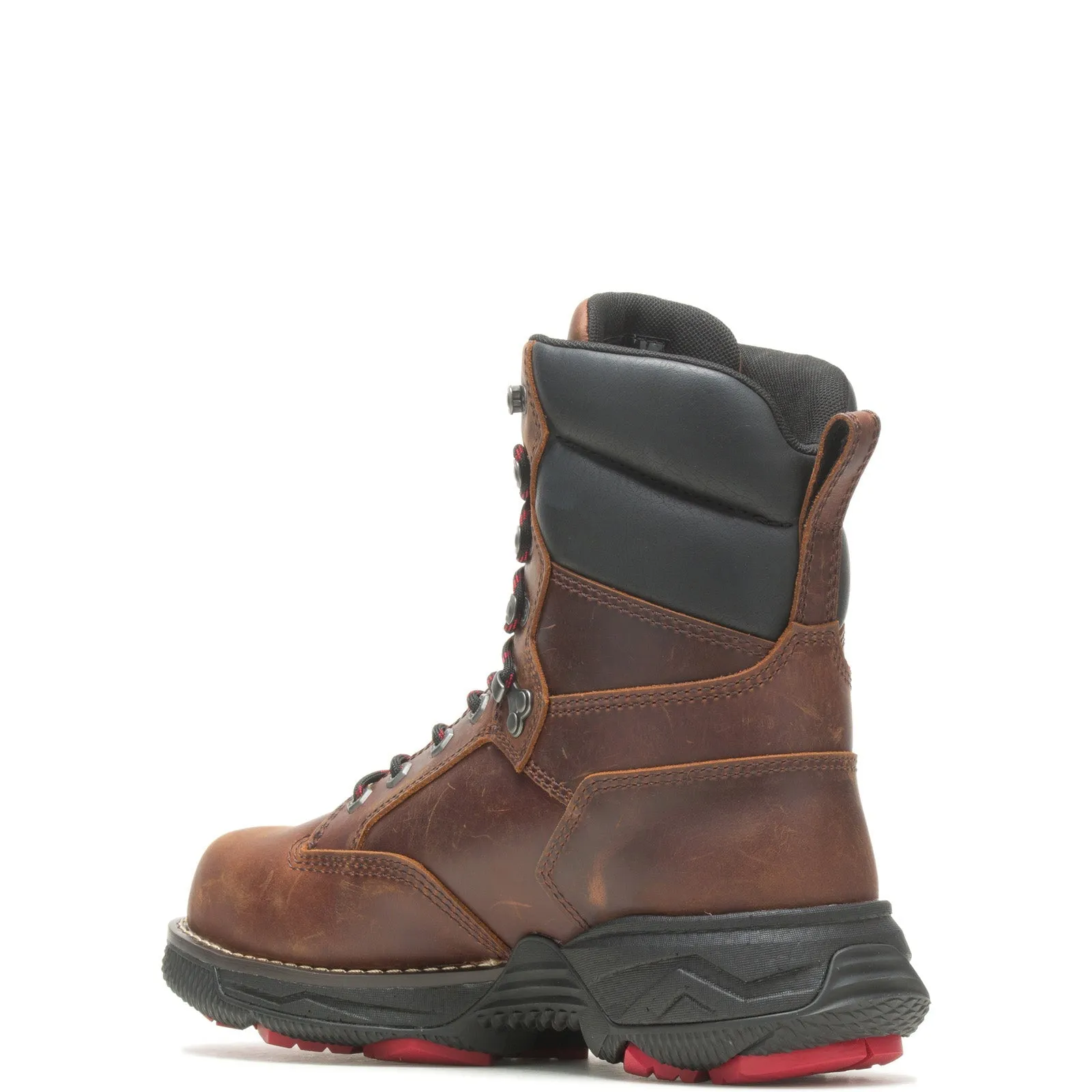Wolverine Hellcat Fuse Durashocks Ultraspring CM 6" Mens Brown Wide Boots