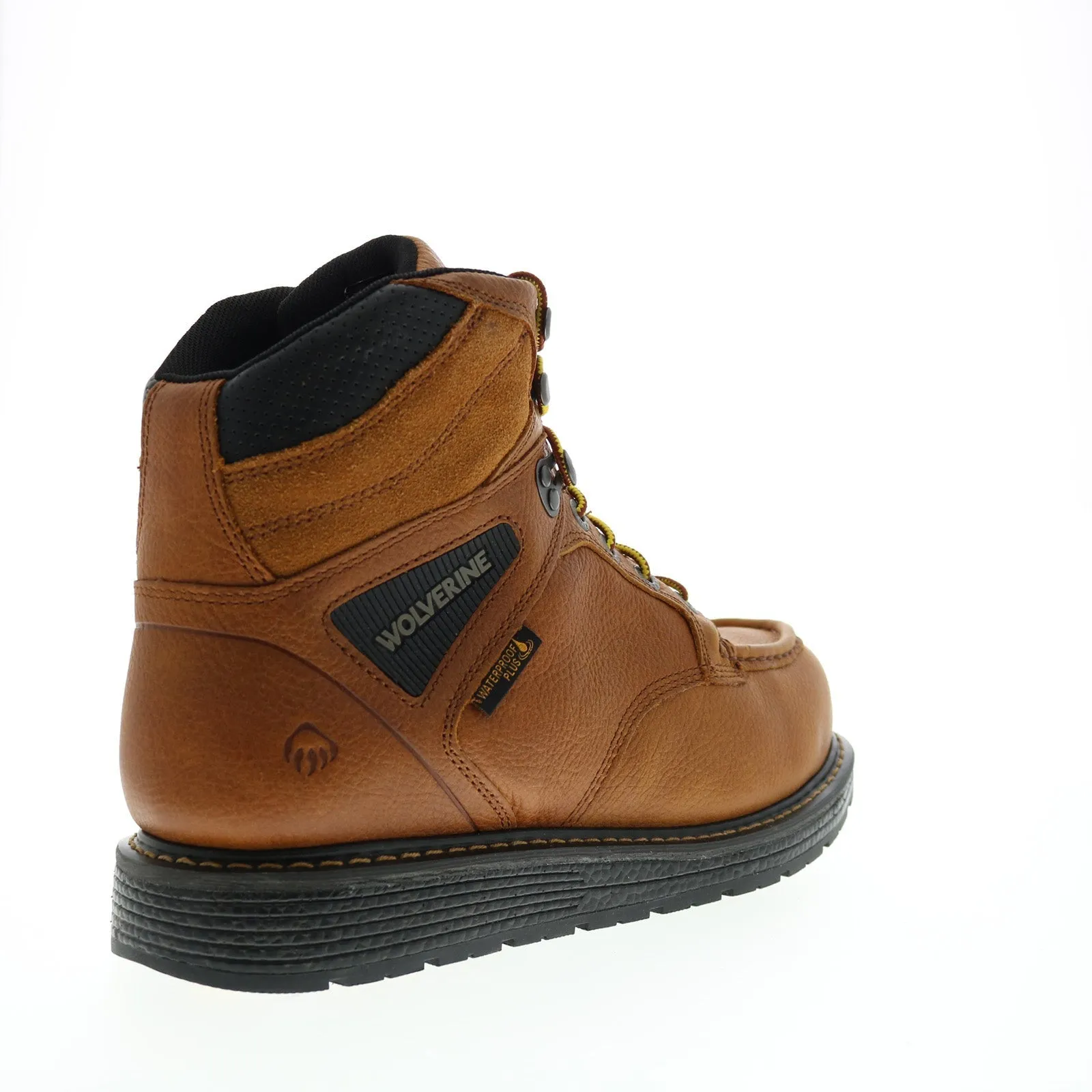 Wolverine Hellcat Moc-Toe 6" CarbonMax W080028 Mens Brown Leather Work Boots