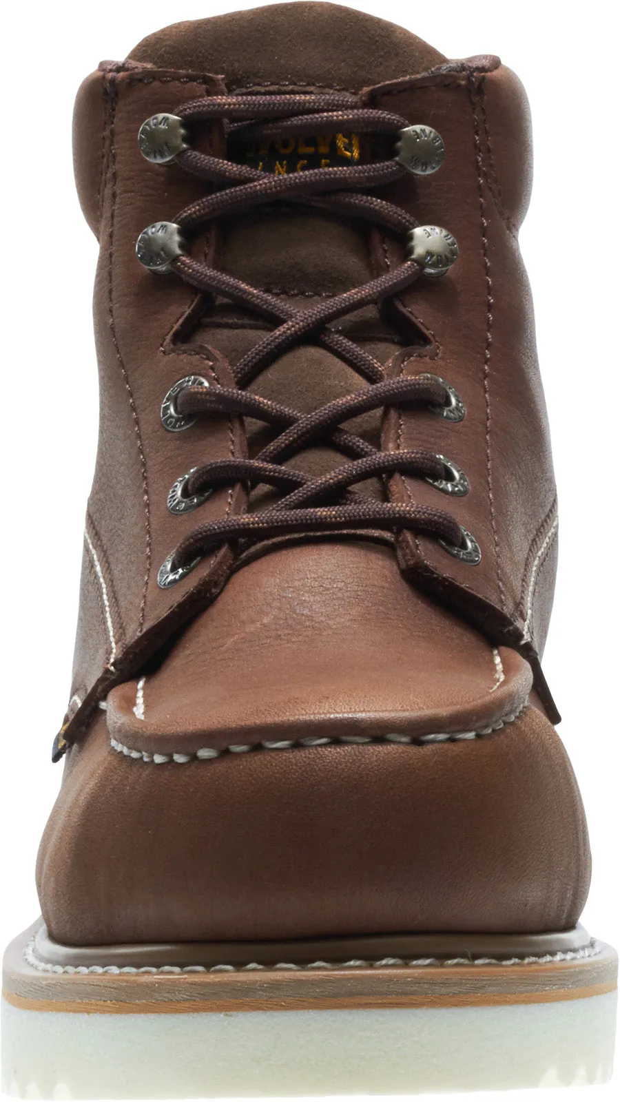 Wolverine Loader Waterproof 6" W10840 Mens Brown Wide Leather Work Boots