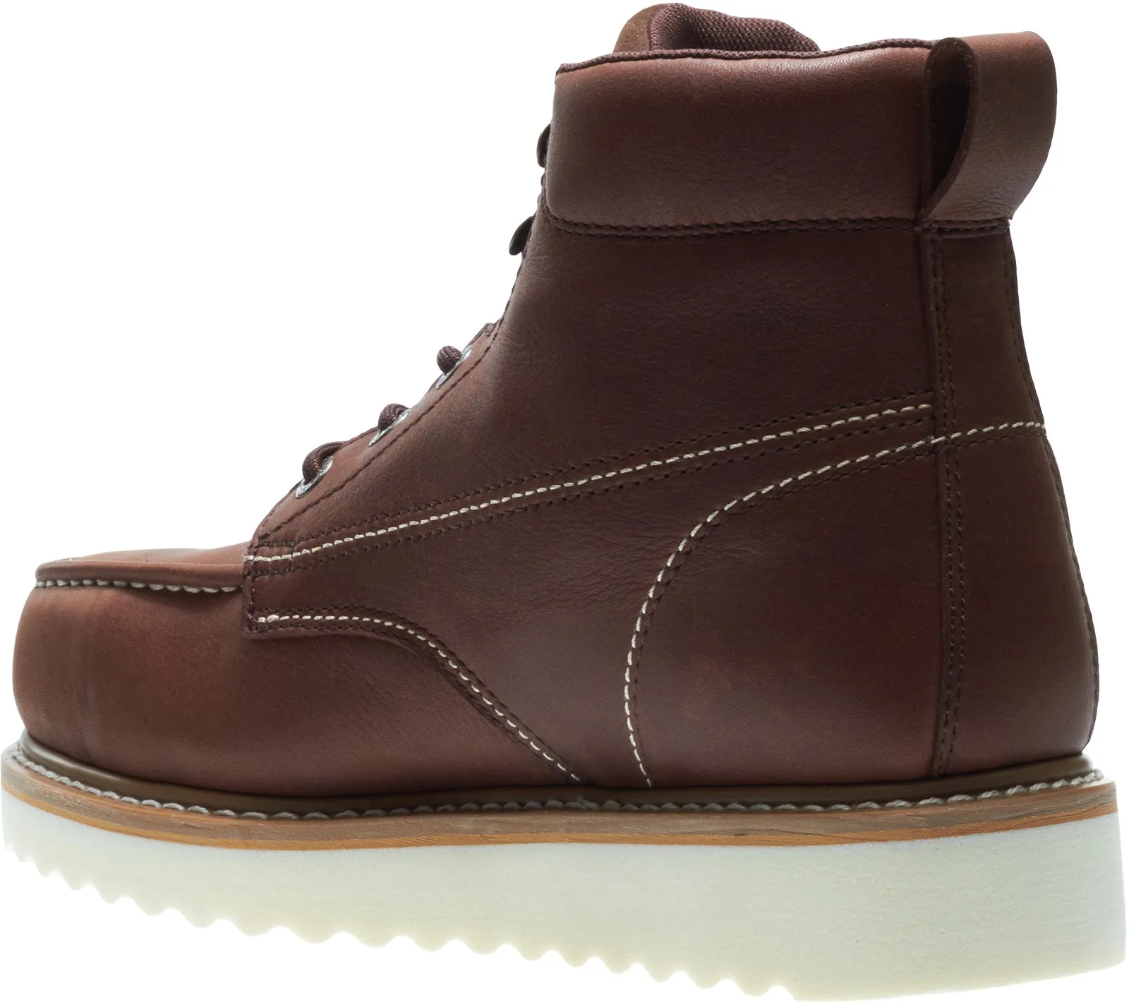 Wolverine Loader Waterproof 6" W10840 Mens Brown Wide Leather Work Boots