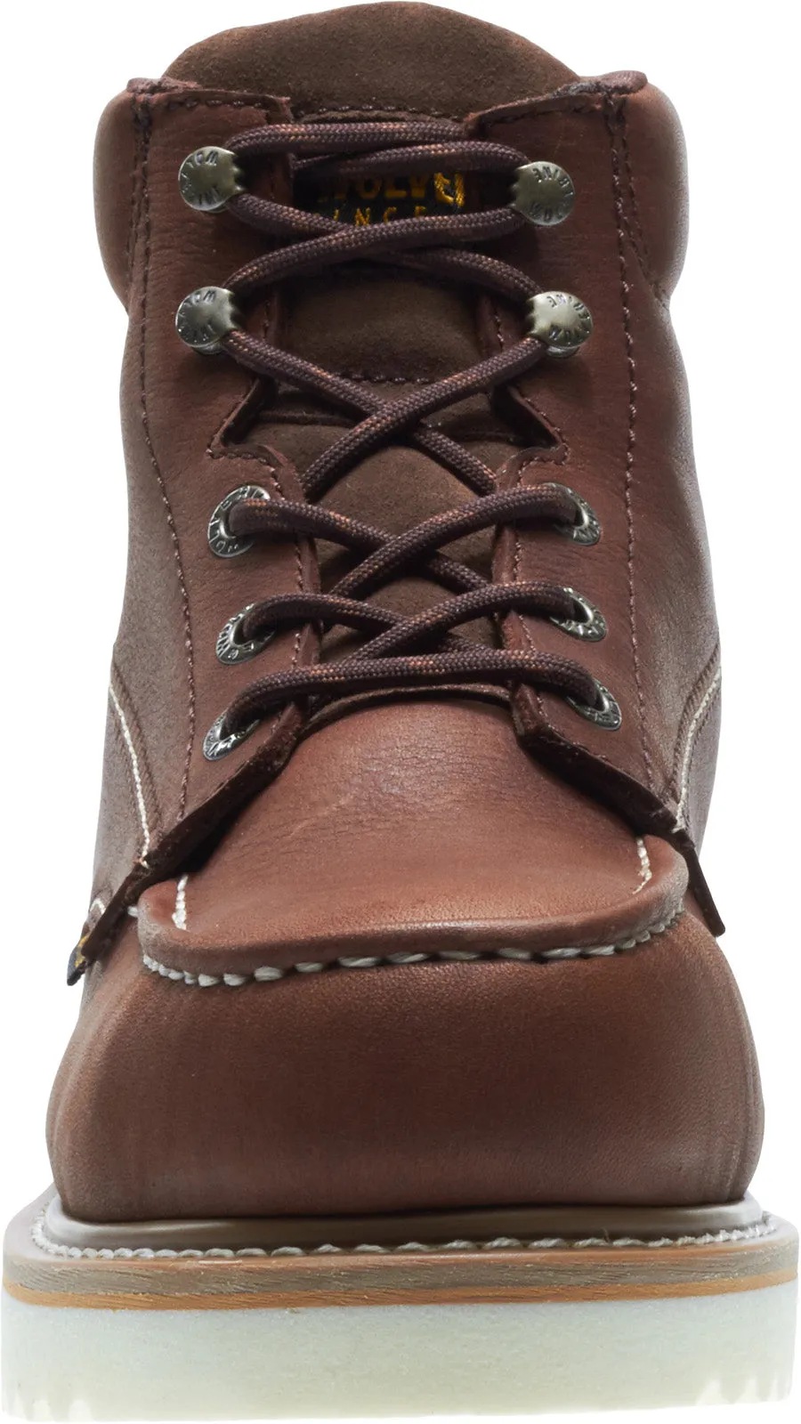 Wolverine Loader Waterproof 6" Wedge W10841 Mens Brown Wide Work Boots