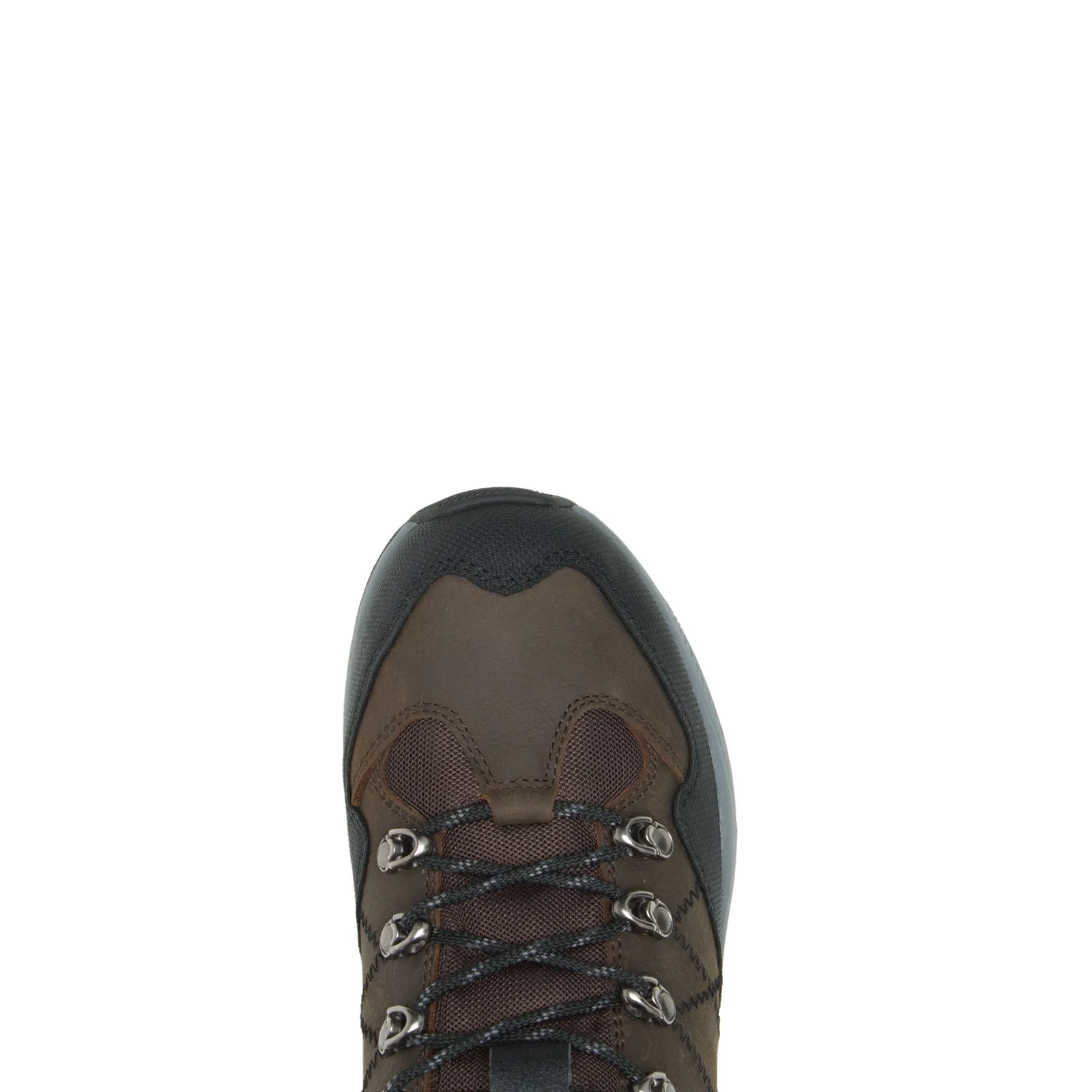 Wolverine Luton Hiker Waterproof Steel Toe Mid Mens Brown Wide Hiking Boots