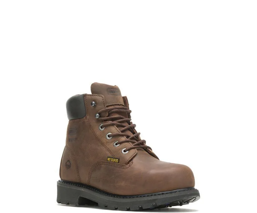 Wolverine Men's Mckay Waterproof Steel-Toe 6” Work Boot