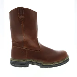 Wolverine Raiderbrn 10" Contour Welt W02427 Mens Brown Wide Work Boots