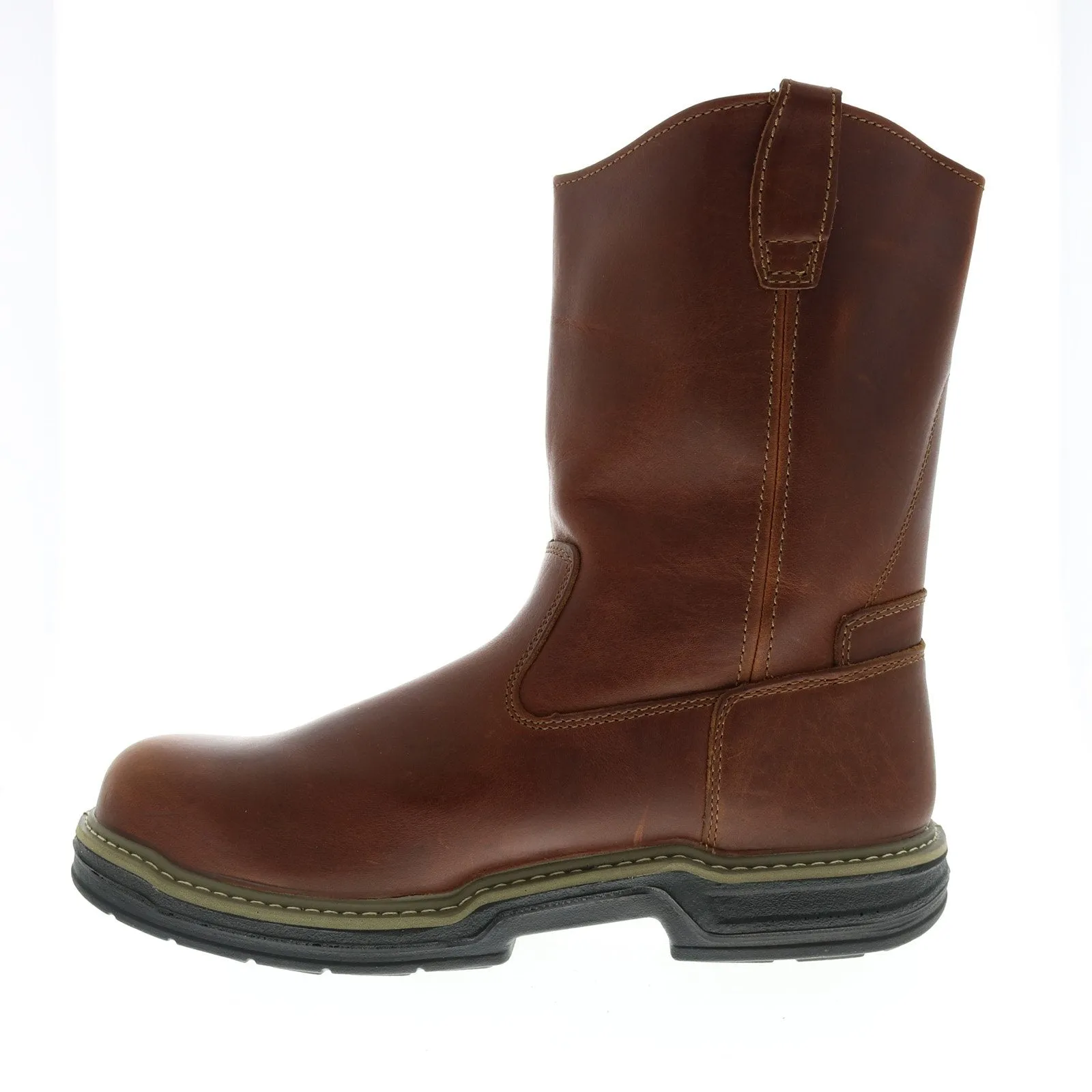Wolverine Raiderbrn 10" Contour Welt W02427 Mens Brown Wide Work Boots