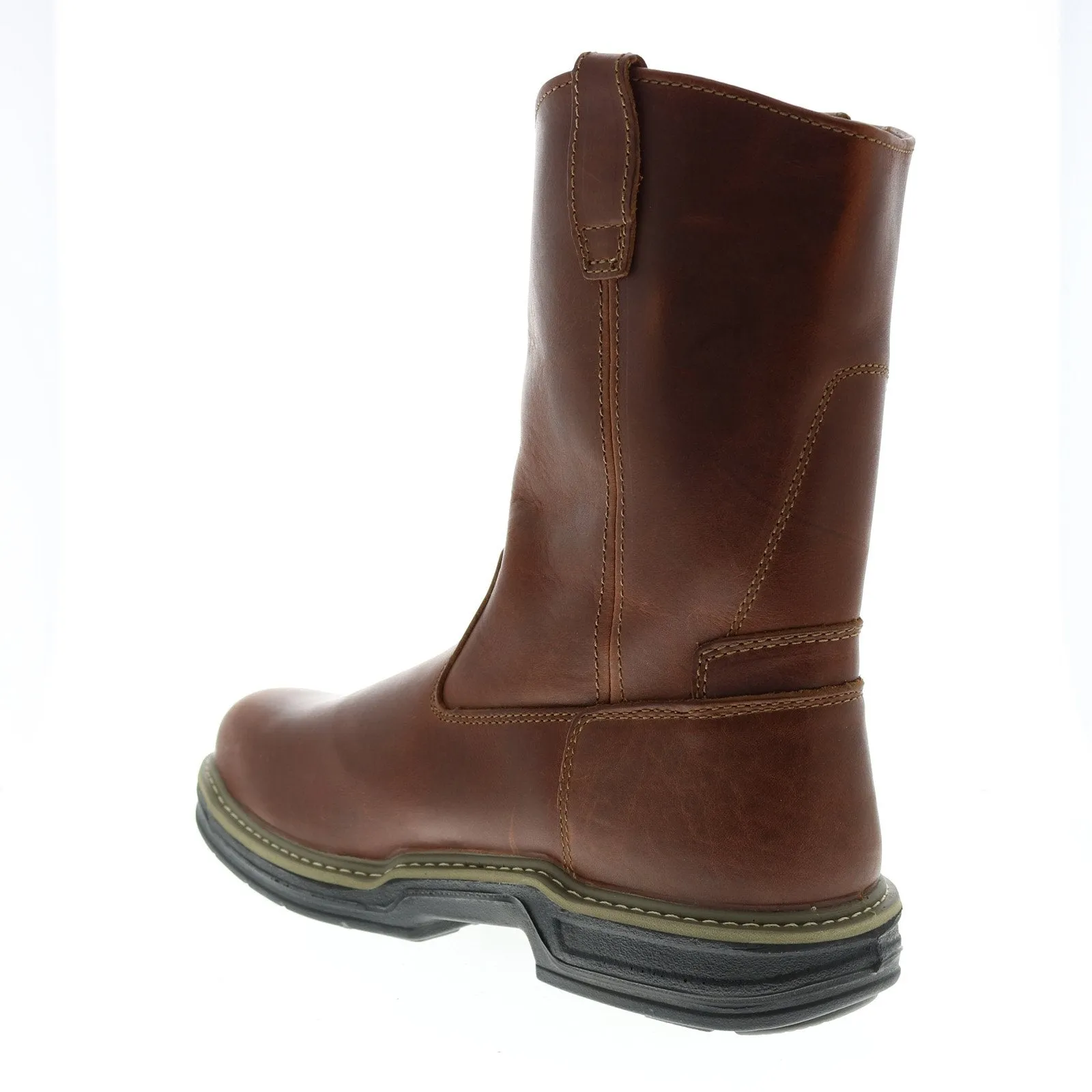 Wolverine Raiderbrn 10" Contour Welt W02427 Mens Brown Wide Work Boots