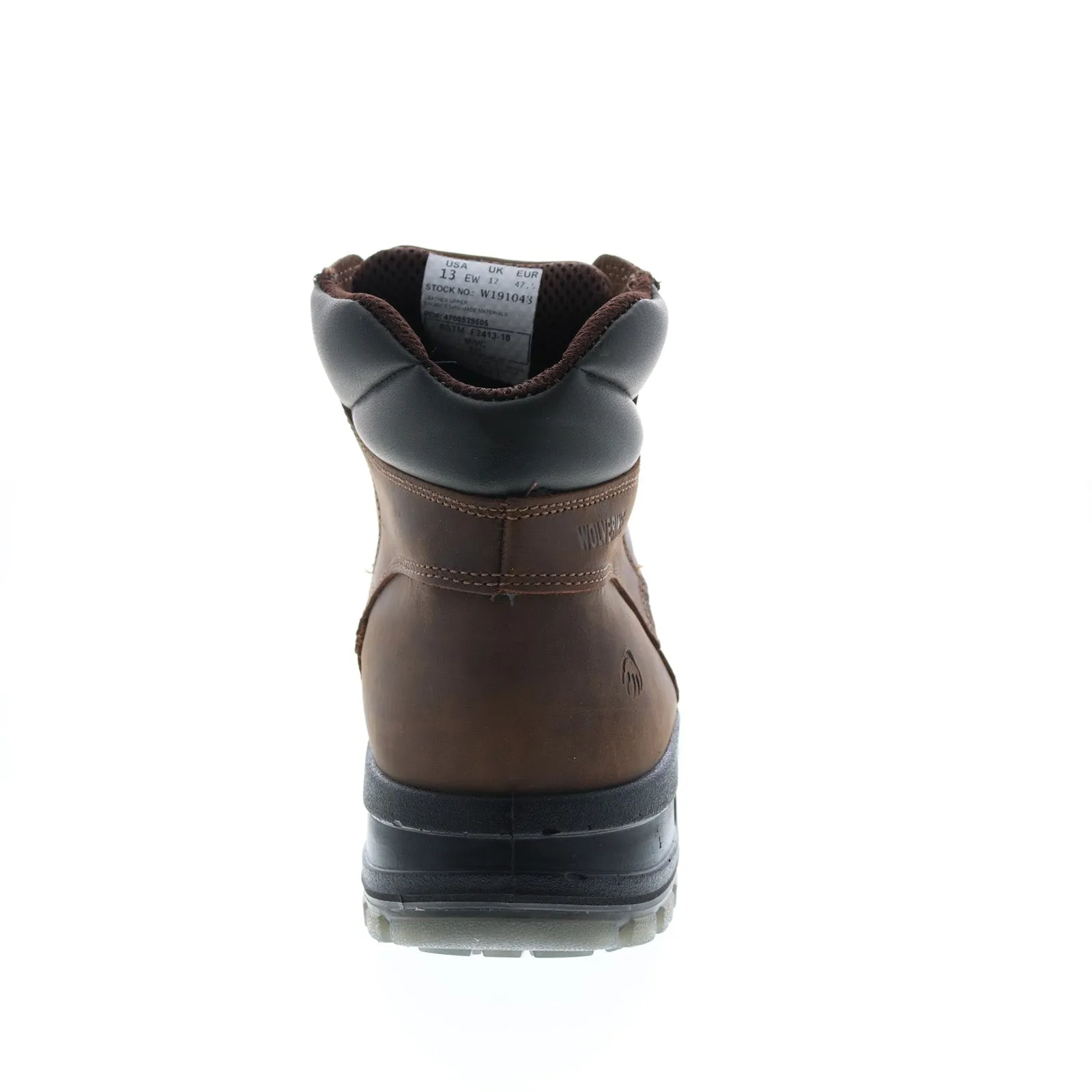 Wolverine Ramparts Carbonmax 6" Boot W191048 Mens Brown Wide Work Boots