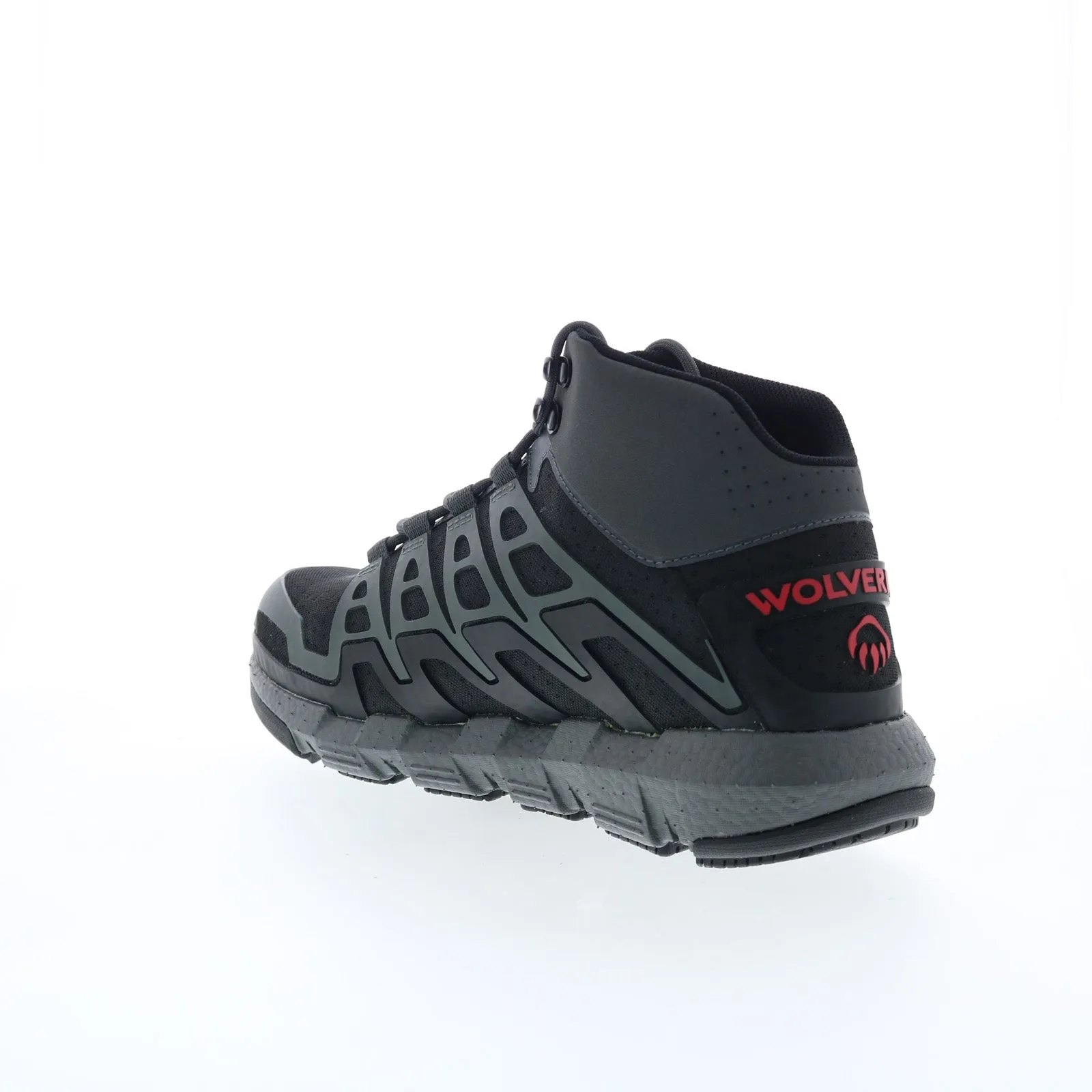 Wolverine Rev DuraShocks CarbonMax Toe W211018 Mens Gray Work Boots