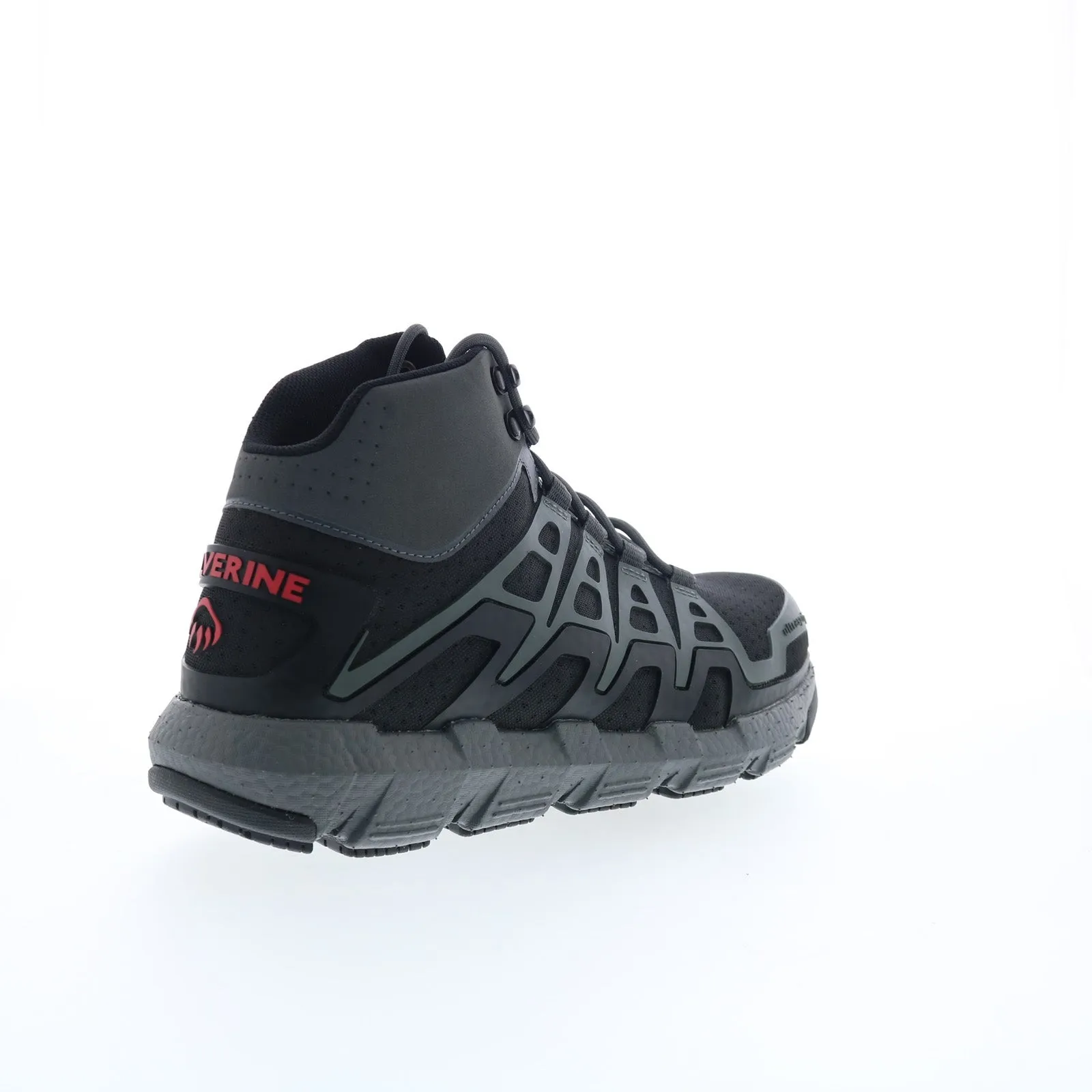 Wolverine Rev DuraShocks CarbonMax Toe W211018 Mens Gray Work Boots