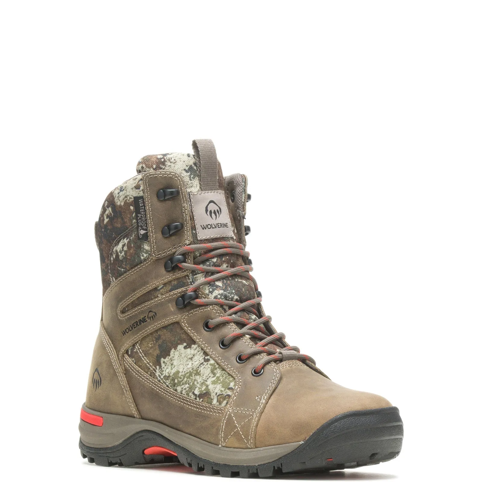 Wolverine Sightline Waterproof Insulated W880358 Mens Brown Wide Work Boots