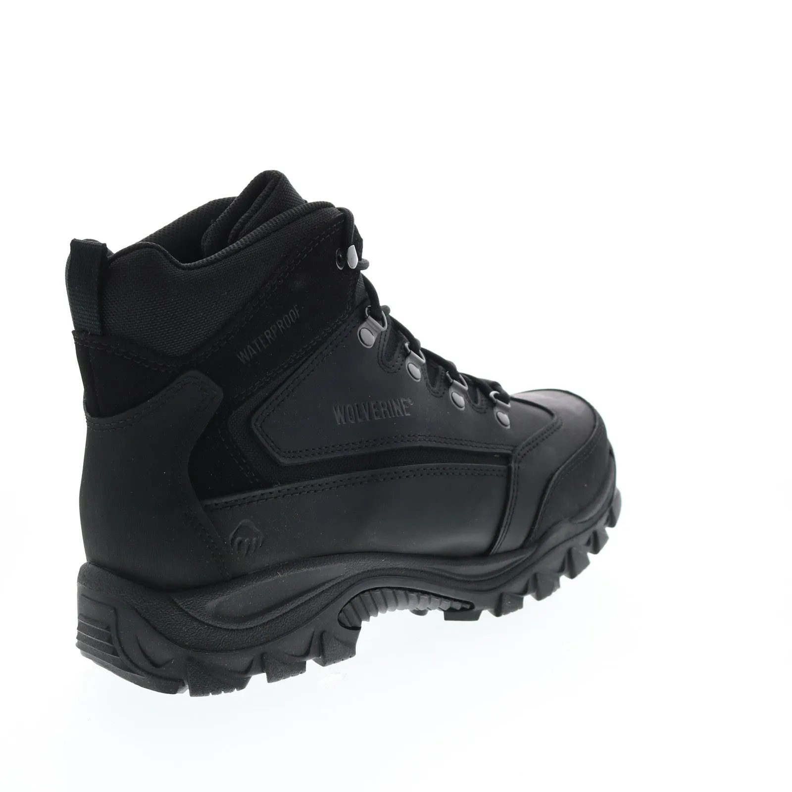 Wolverine Spencer Waterproof W05126  Mens Black Leather Hiking Boots