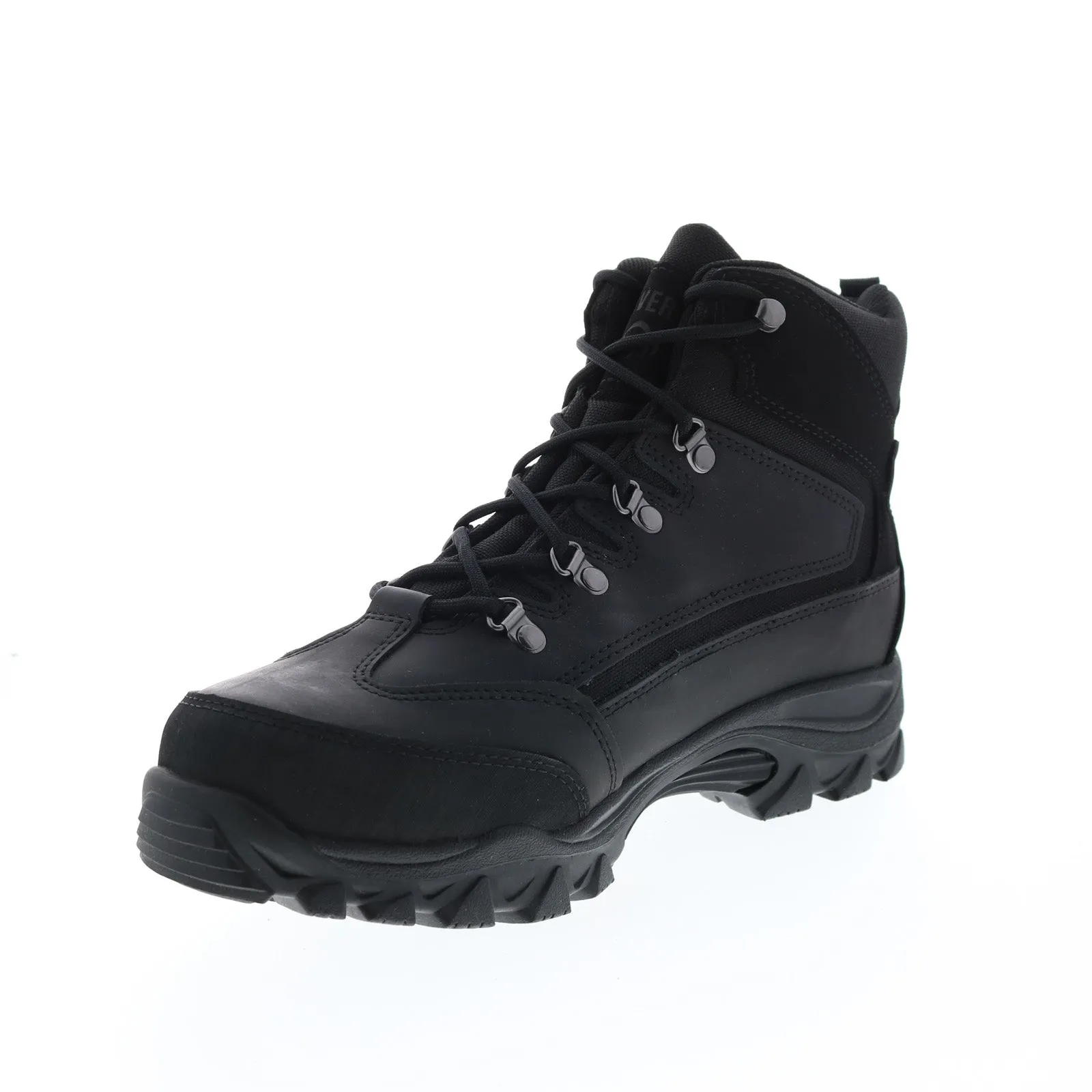 Wolverine Spencer Waterproof W05126  Mens Black Leather Hiking Boots