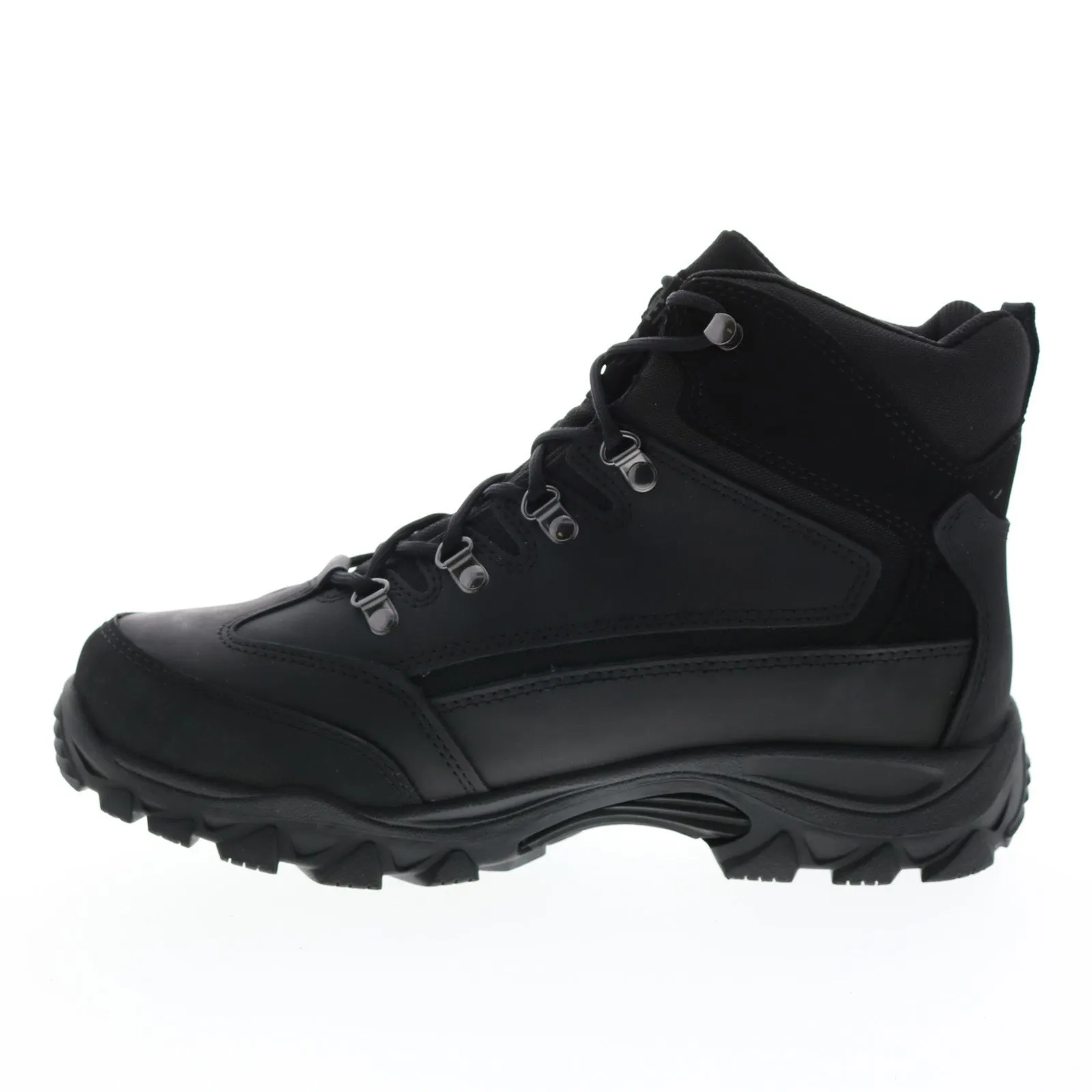 Wolverine Spencer Waterproof W05126  Mens Black Leather Hiking Boots