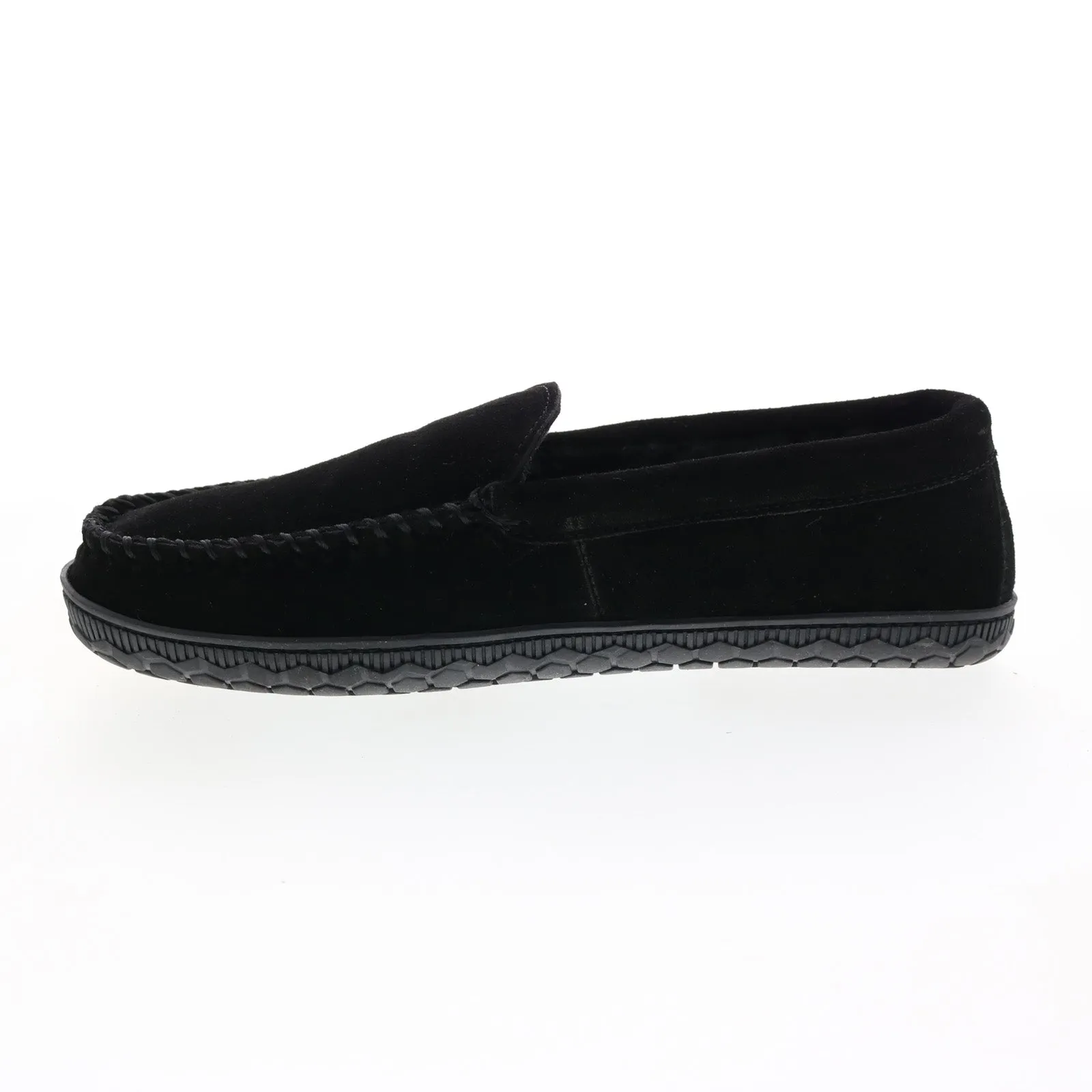 Wolverine Suede Moc W880237 Mens Black Suede Moccasins Slippers Shoes