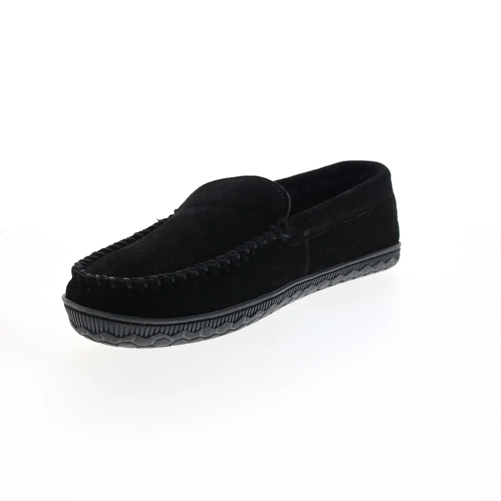 Wolverine Suede Moc W880237 Mens Black Suede Moccasins Slippers Shoes