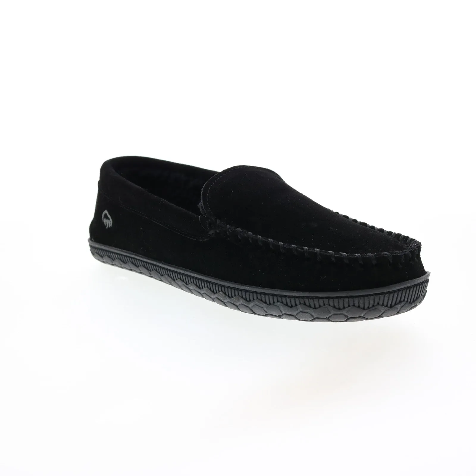 Wolverine Suede Moc W880237 Mens Black Suede Moccasins Slippers Shoes