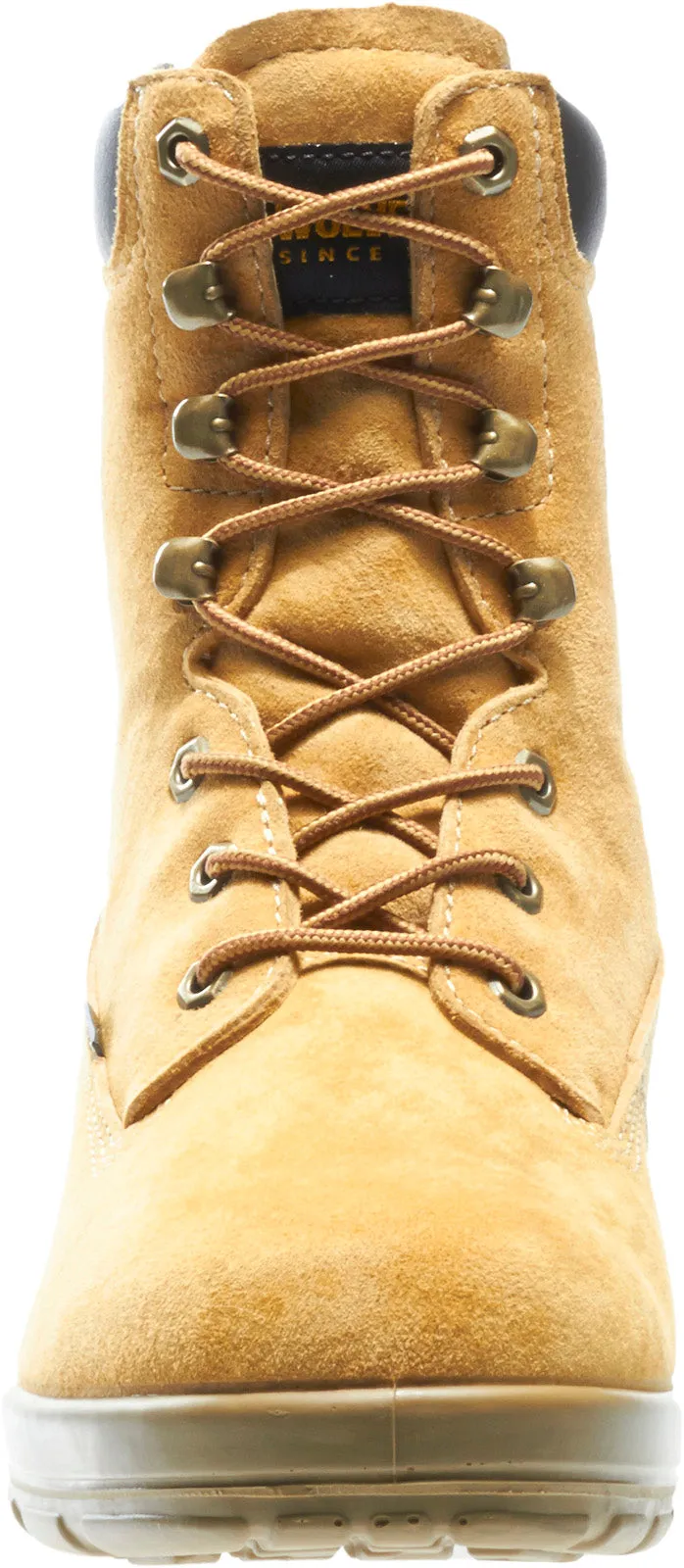 Wolverine Trappeur DuraShocks WP Insulated 8" Mens Gold Wide Work Boots