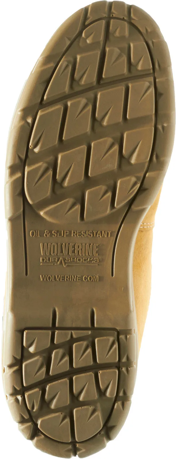 Wolverine Trappeur DuraShocks WP Insulated 8" Mens Gold Wide Work Boots