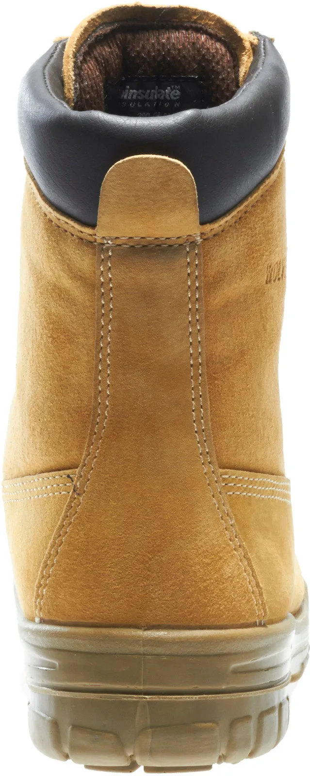Wolverine Trappeur DuraShocks WP Insulated 8" Mens Gold Wide Work Boots