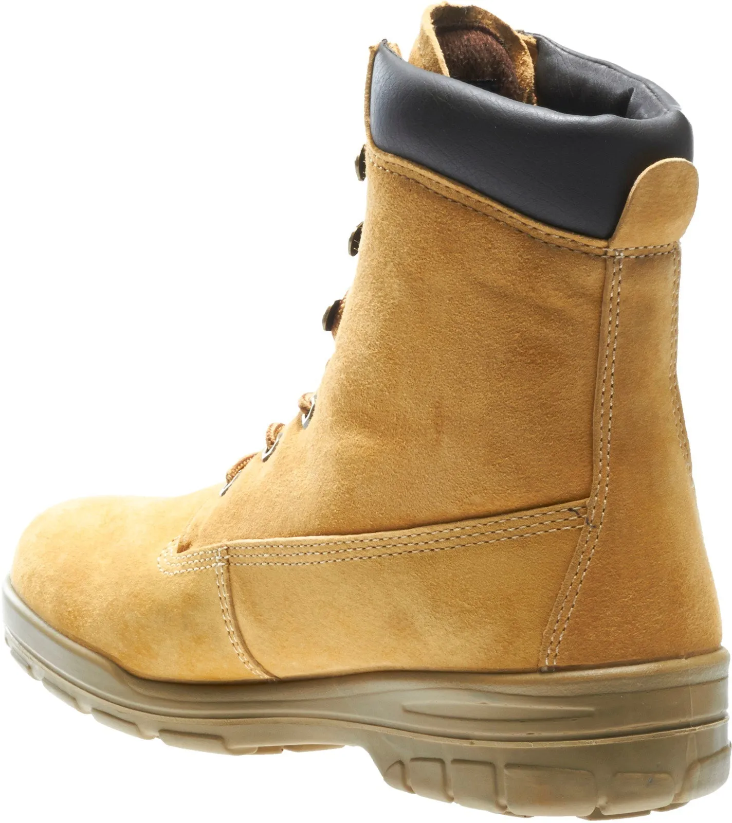 Wolverine Trappeur DuraShocks WP Insulated 8" Mens Gold Wide Work Boots