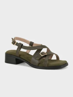 Women "KRIKOR" Stylish Buckle Sandals