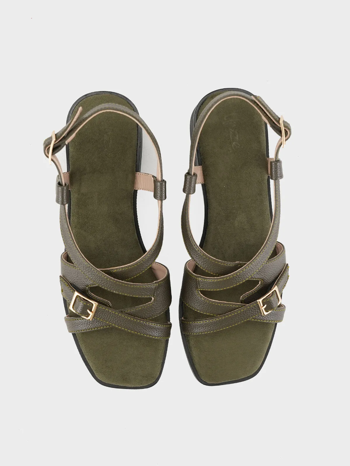 Women "KRIKOR" Stylish Buckle Sandals