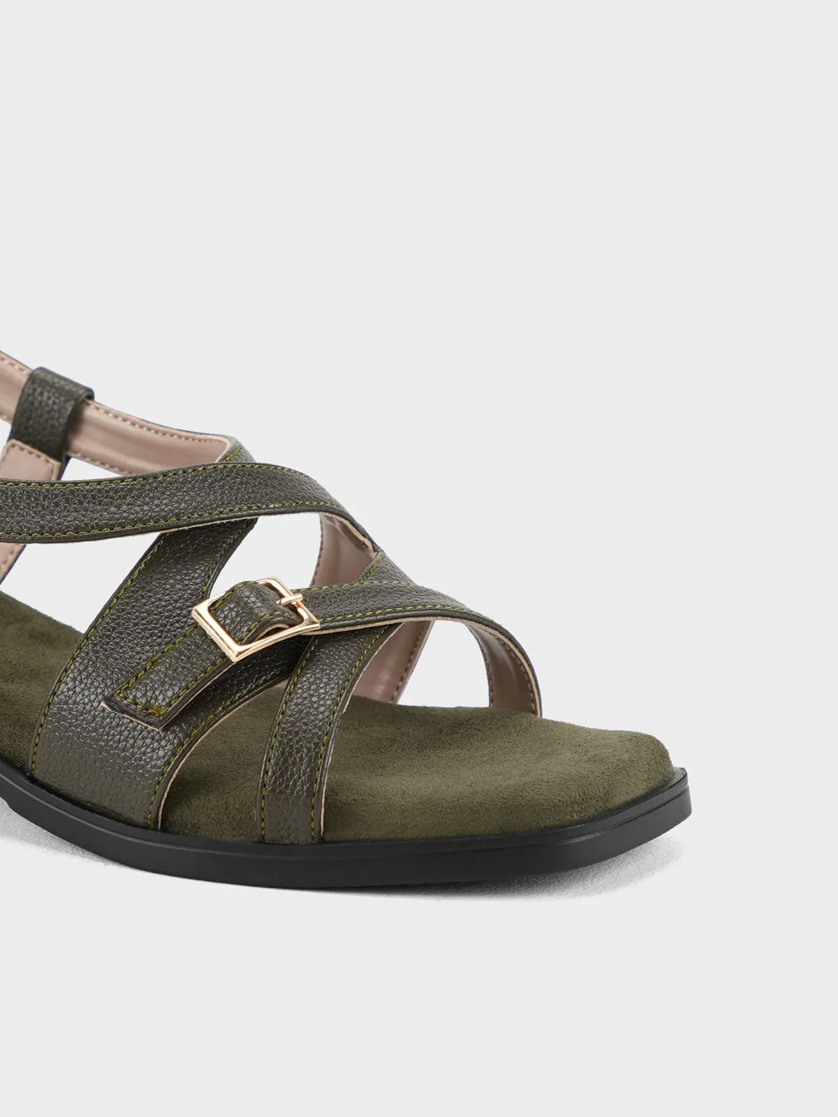 Women "KRIKOR" Stylish Buckle Sandals