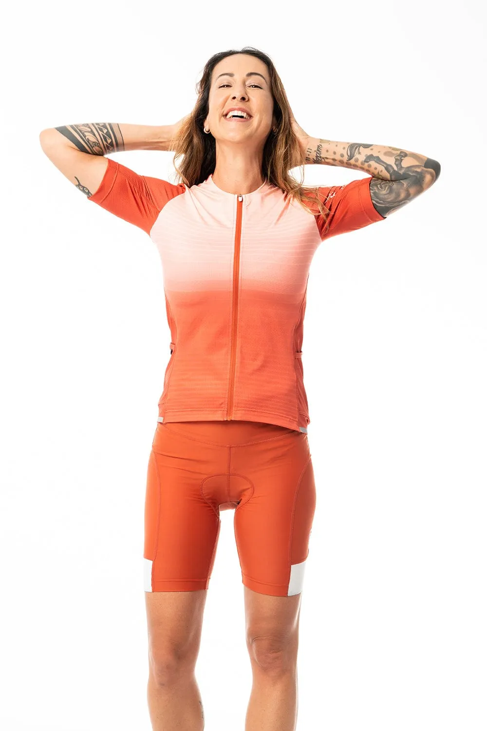 women's attitude road cycling jersey with UV Protection - FINAL SALE (XX LARGE)