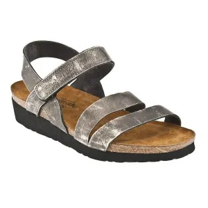 Women's Kayla Sandal In Metal Leather