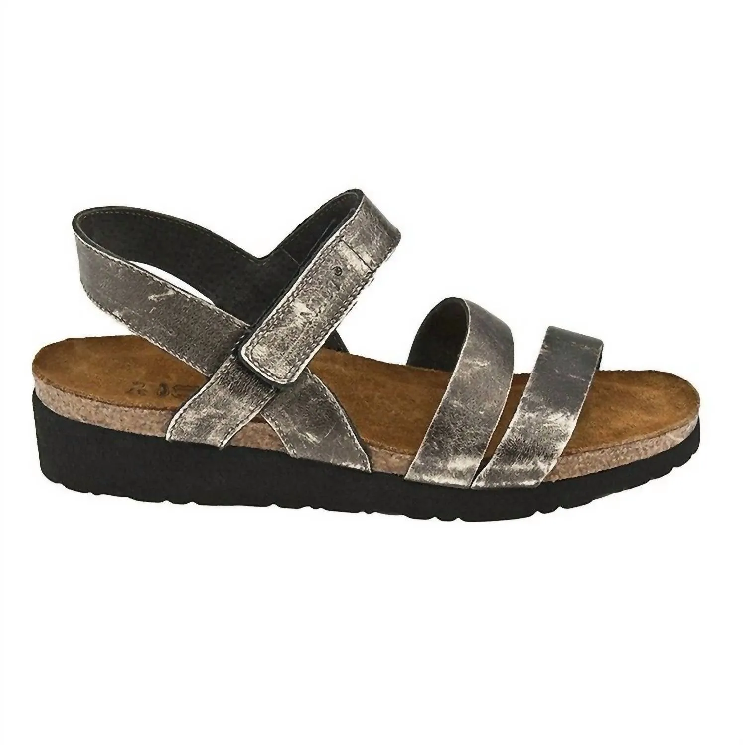 Women's Kayla Sandal In Metal Leather