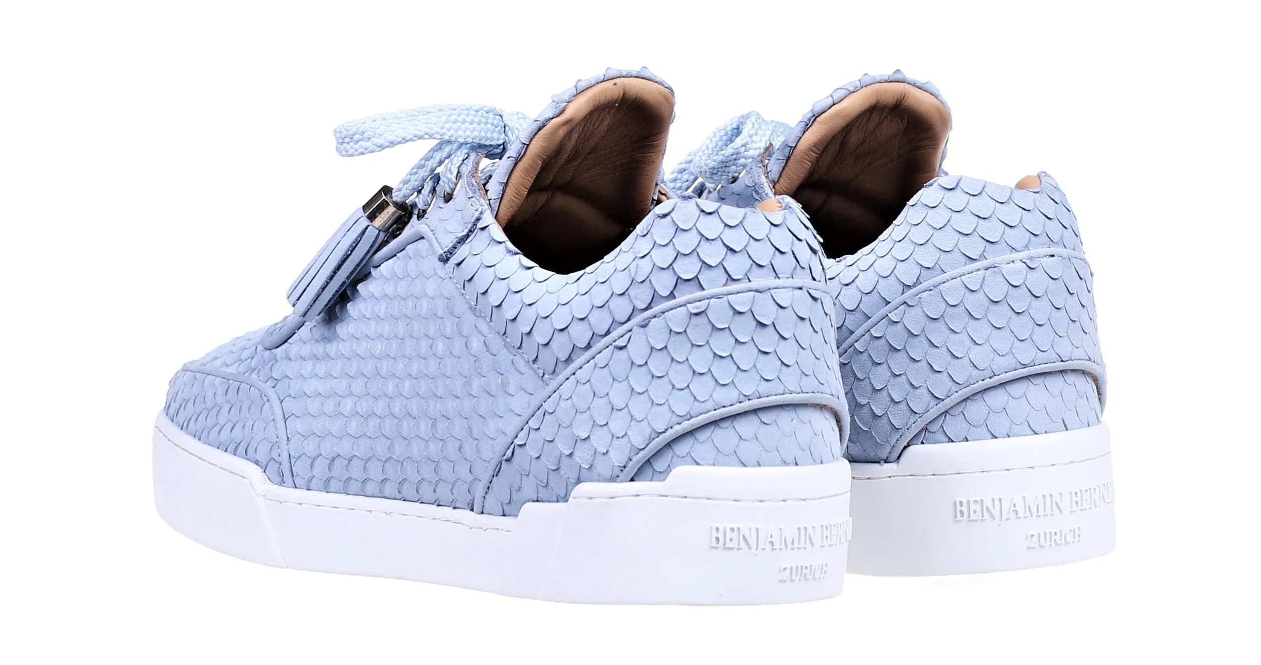 Women's Low-Top SKY BLUE COBRA CUT