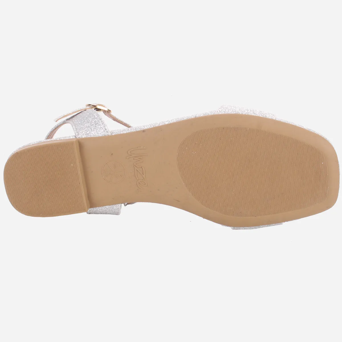 Womens "BENNU" Shimmery Summer Sandals
