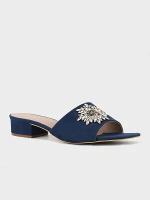 Women's "UMBRIEL" Decorated Slip On Sandals