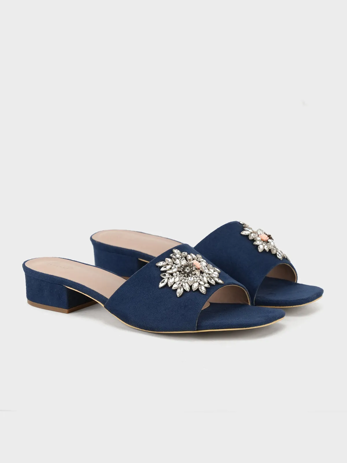 Women's "UMBRIEL" Decorated Slip On Sandals