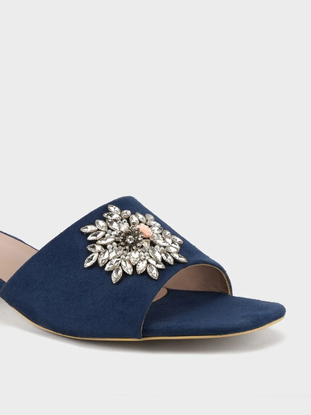 Women's "UMBRIEL" Decorated Slip On Sandals