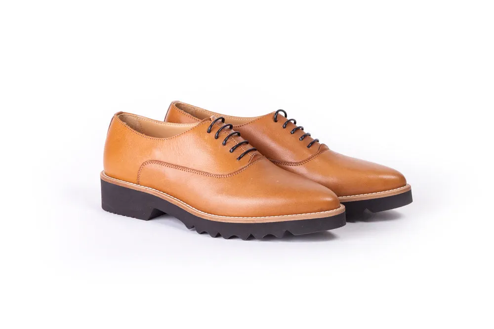 Women's Tan Loafer Ex-301