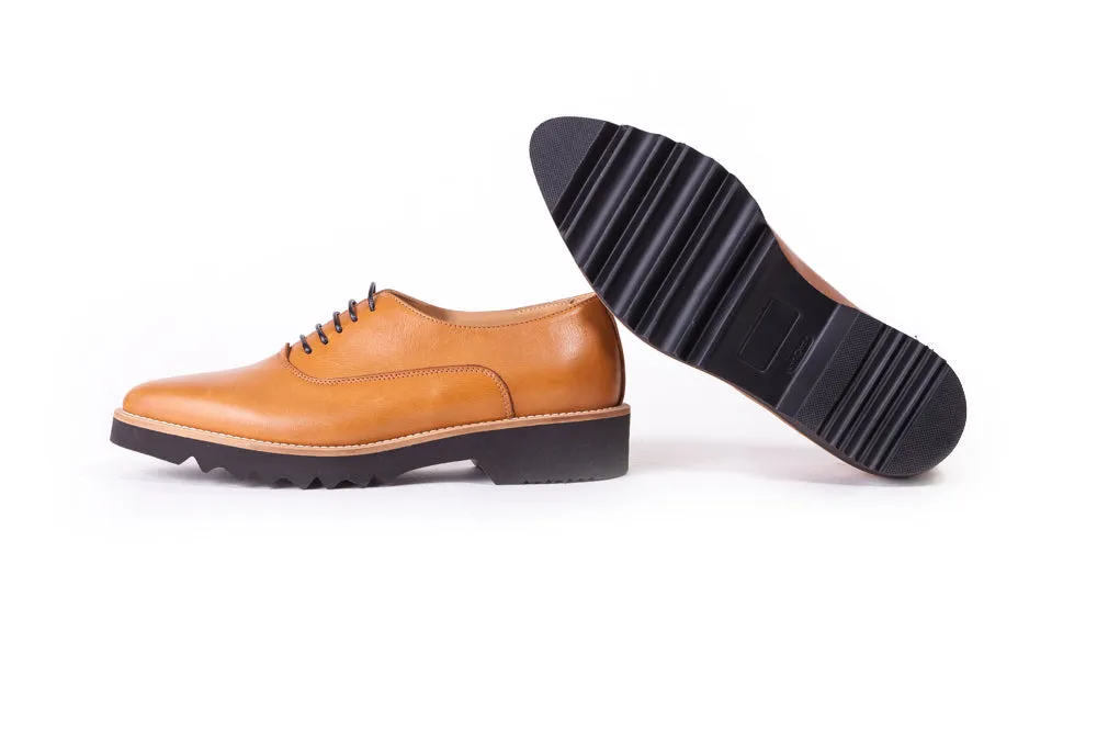 Women's Tan Loafer Ex-301
