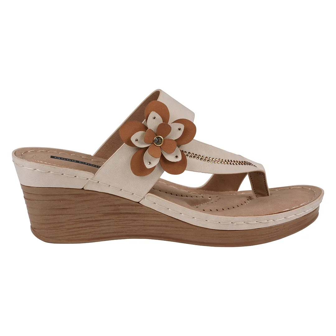 Women's Taryn Floral Wedge Sandals