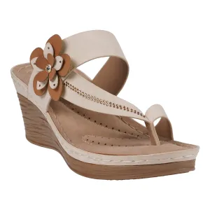 Women's Taryn Floral Wedge Sandals