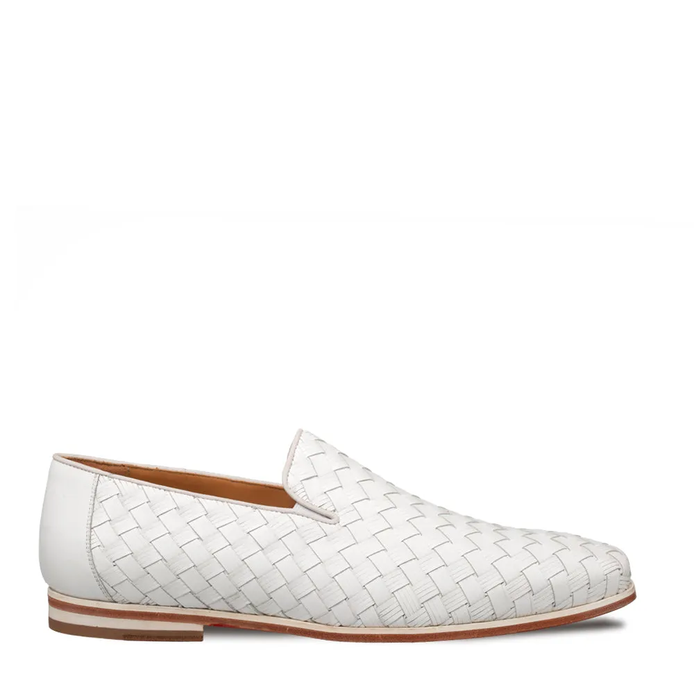 Woven Calf Venetian Slip On