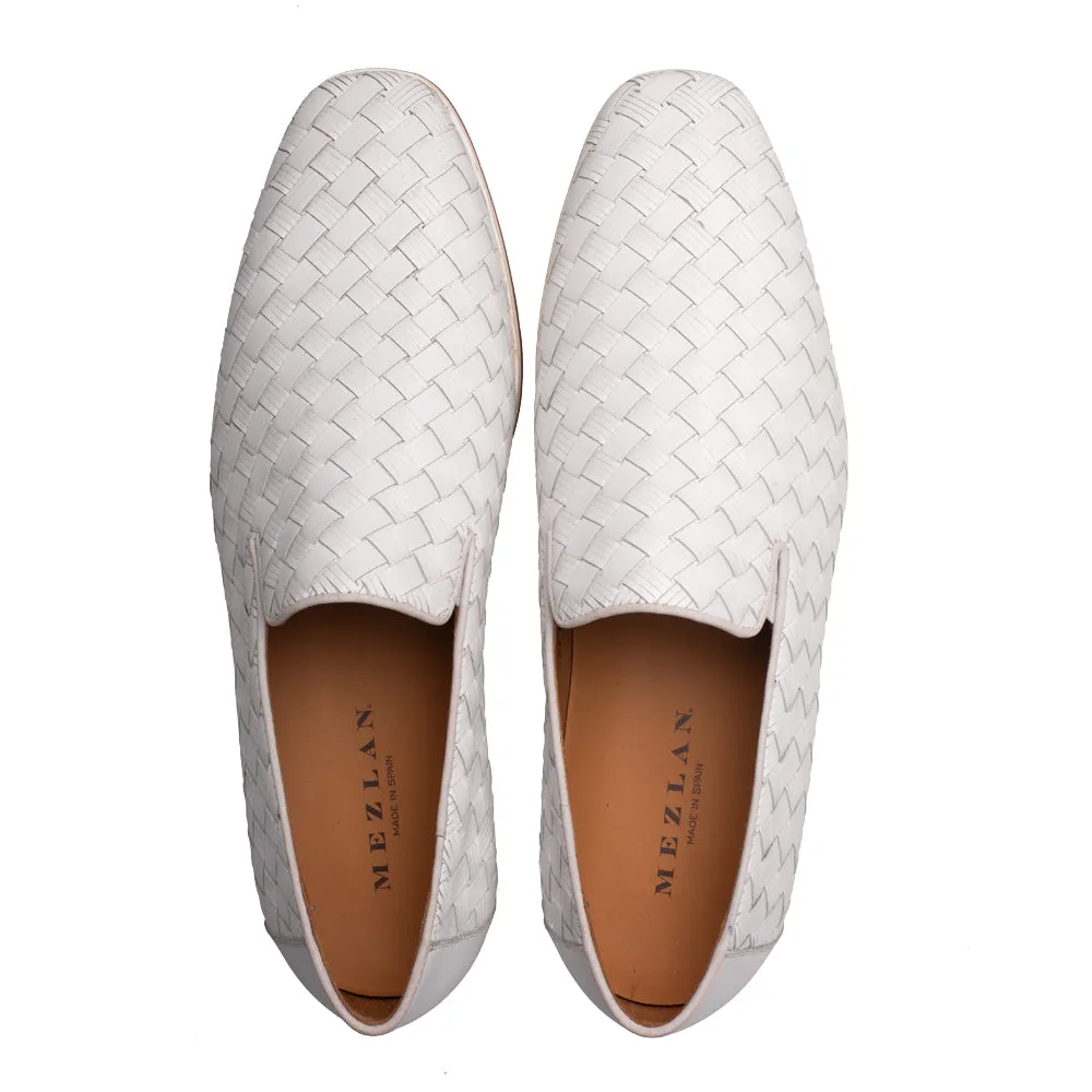 Woven Calf Venetian Slip On