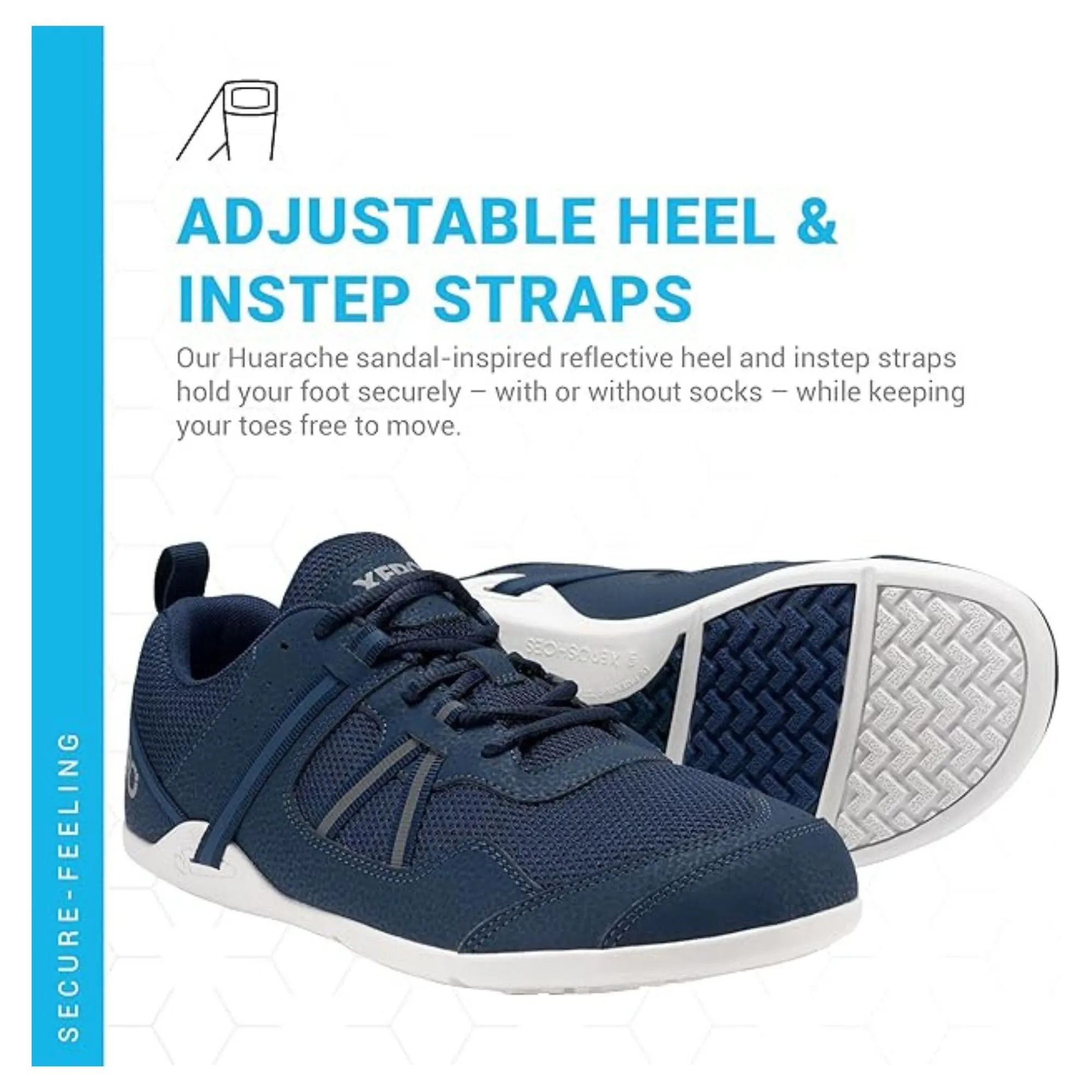 Xero Shoes Men's Prio Running and Fitness Shoe Insignia Blue