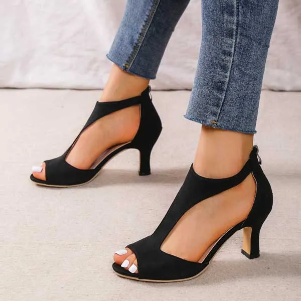 Yara – Orthopedic sandals with heel