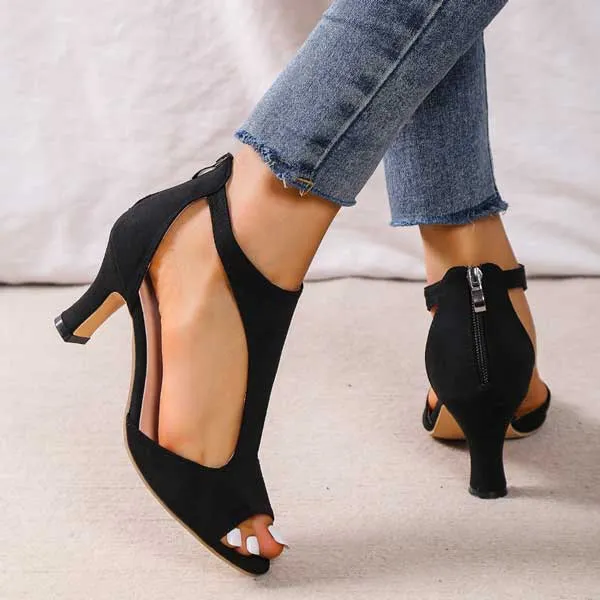 Yara – Orthopedic sandals with heel